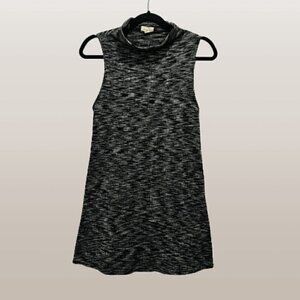Urban Outfitters Silence + Noise  Black Mock Neck Sweater Knit Mini Dress